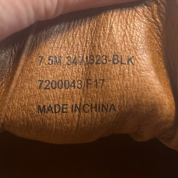 Frye Lena Leather zip sneakers size 7.5 - Picture 9 of 9